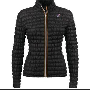 K-Way Women's Black Quilted Jacket